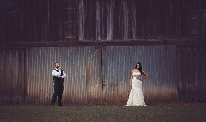 BAM!  Back after our wonderful wedding!