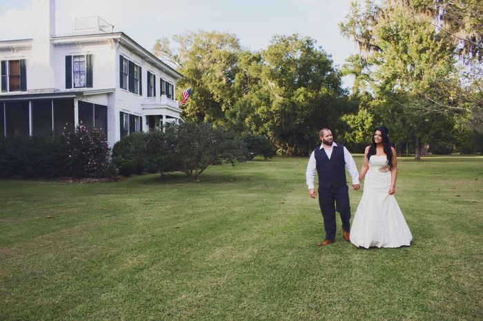 BAM!  Back after our wonderful wedding!