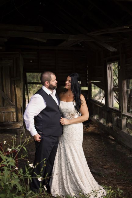 BAM!  Back after our wonderful wedding!