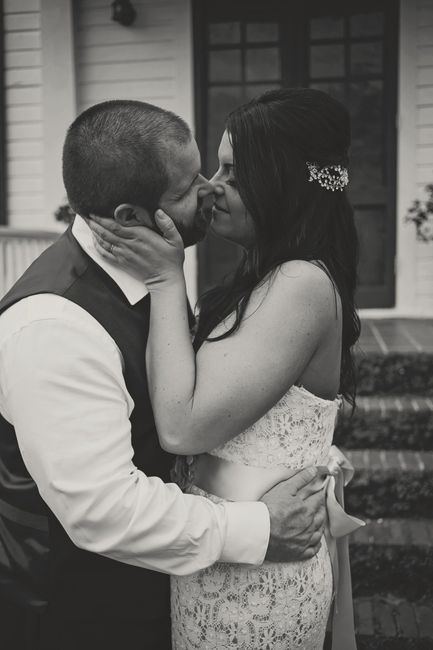 BAM!  Back after our wonderful wedding!