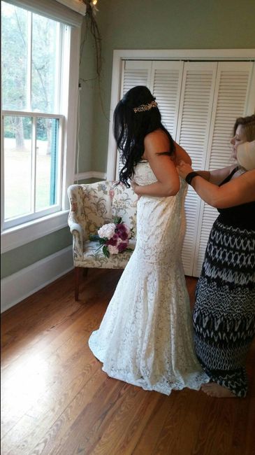 BAM!  Back after our wonderful wedding!
