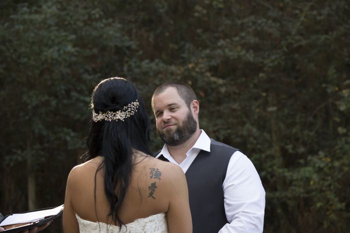 BAM!  Back after our wonderful wedding!