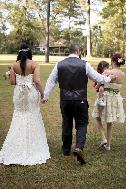 BAM!  Back after our wonderful wedding!