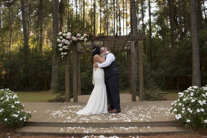 BAM!  Back after our wonderful wedding!
