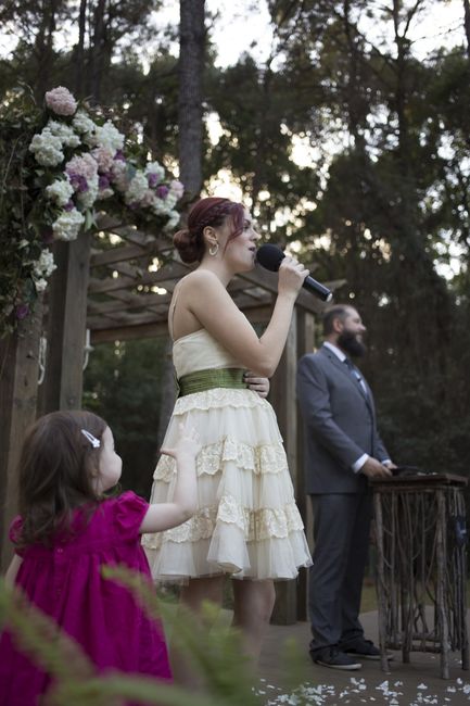BAM!  Back after our wonderful wedding!