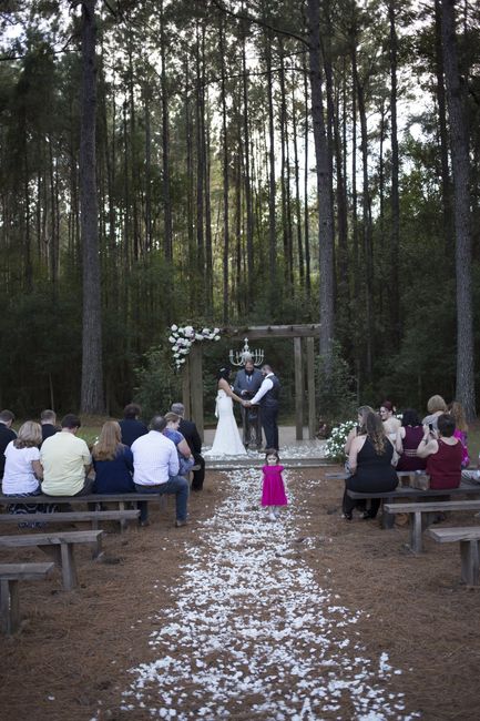 BAM!  Back after our wonderful wedding!
