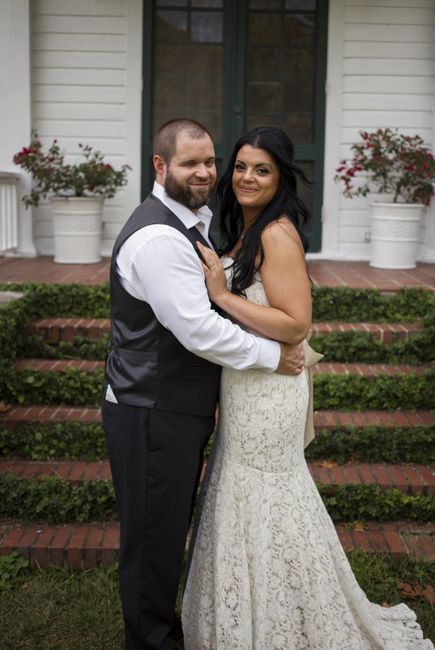BAM!  Back after our wonderful wedding!