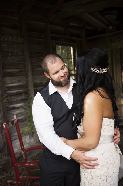 BAM!  Back after our wonderful wedding!