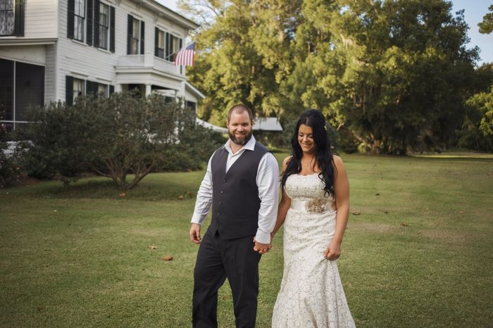 BAM!  Back after our wonderful wedding!