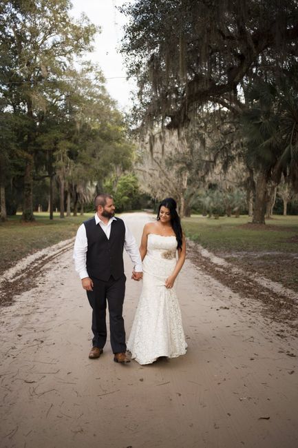 BAM!  Back after our wonderful wedding!