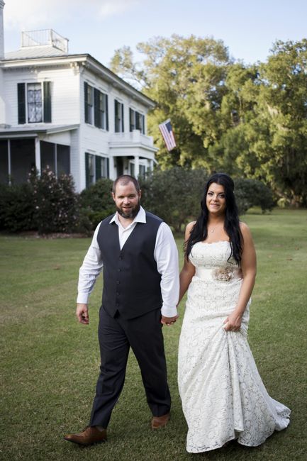 BAM!  Back after our wonderful wedding!