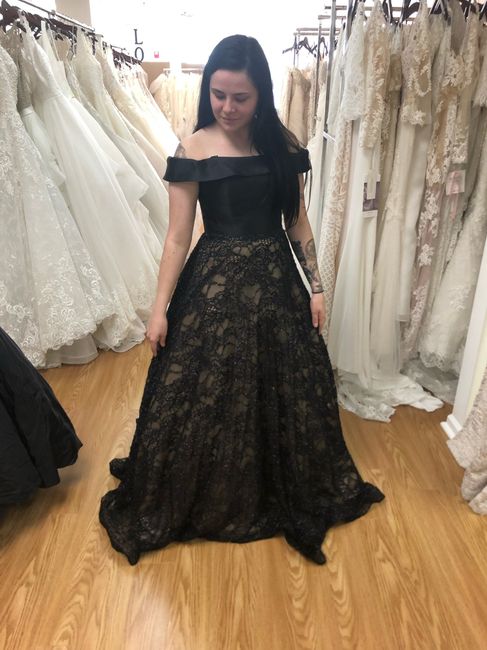 Where to find a Black Wedding dress 1