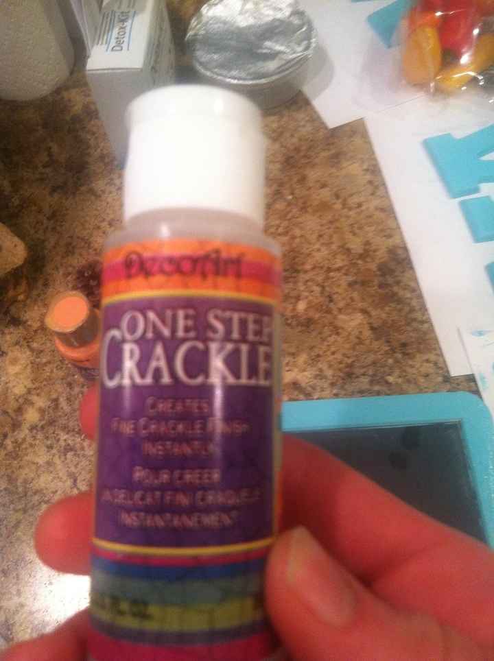 Crackle Paint help