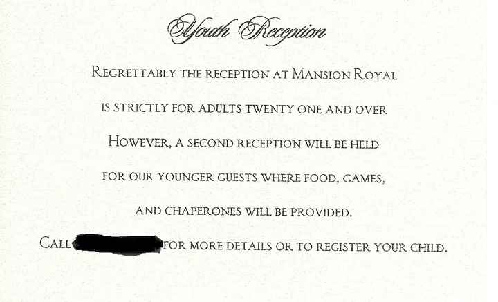 Wedding Invitation Conundrum!