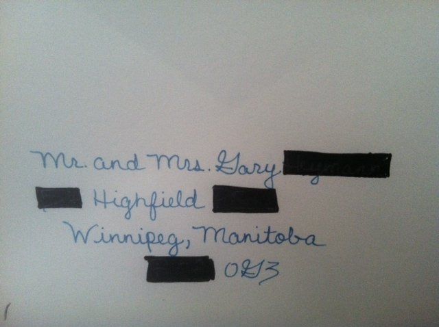 Are you doing your own calligraphy?