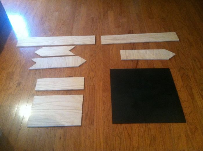 Signs for the Wedding/Reception