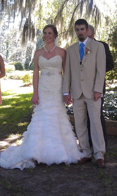 Just Married non pro pics