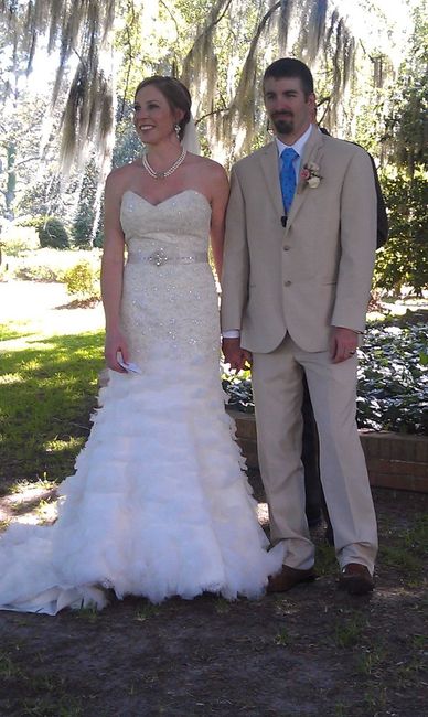 Just Married non pro pics