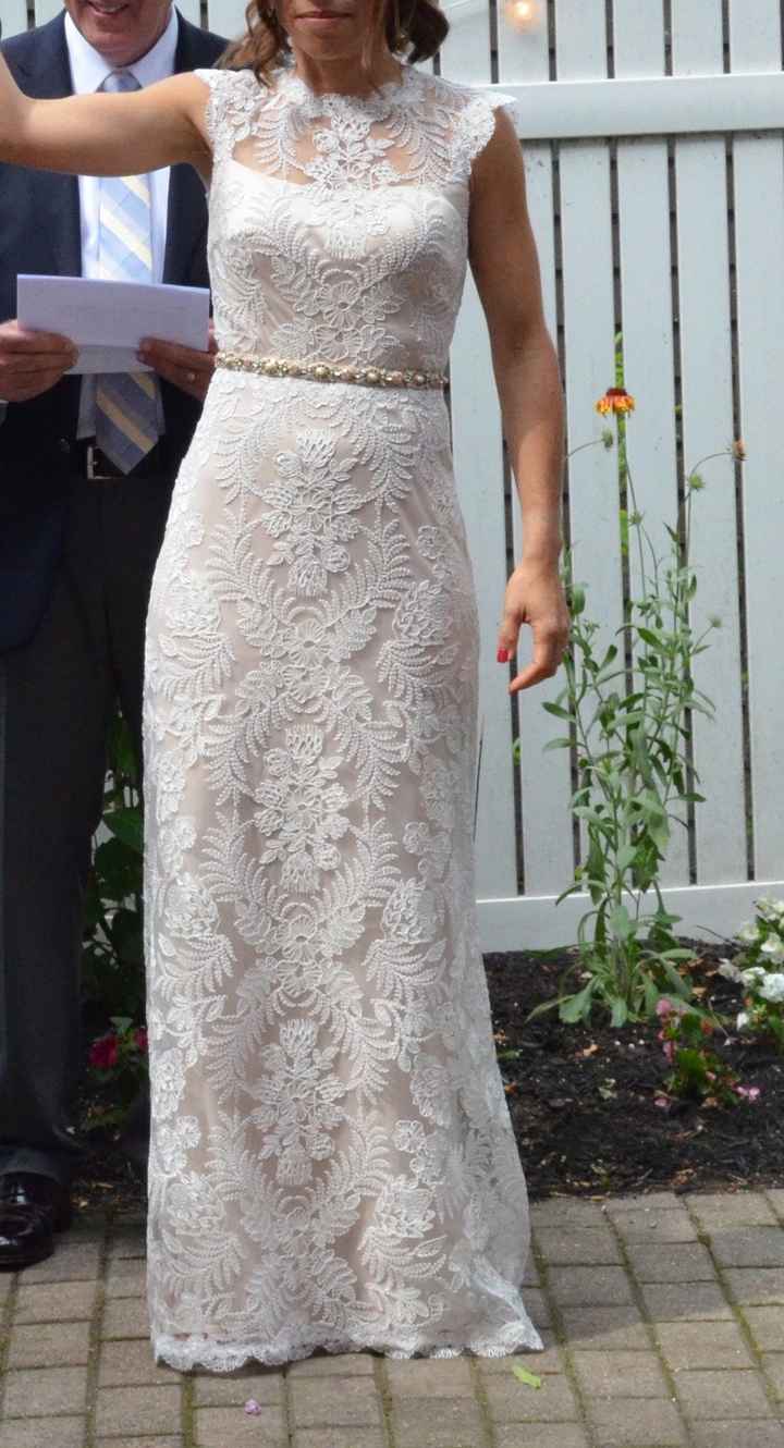 Let's see your lace wedding dresses!