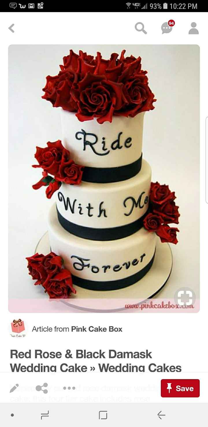  Show me your wedding cake/ wedding cake inspo! - 1