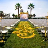 Flowers On Aisle Runner *Pic Included*