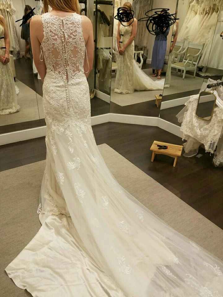 Second guessing clearance my wedding dress