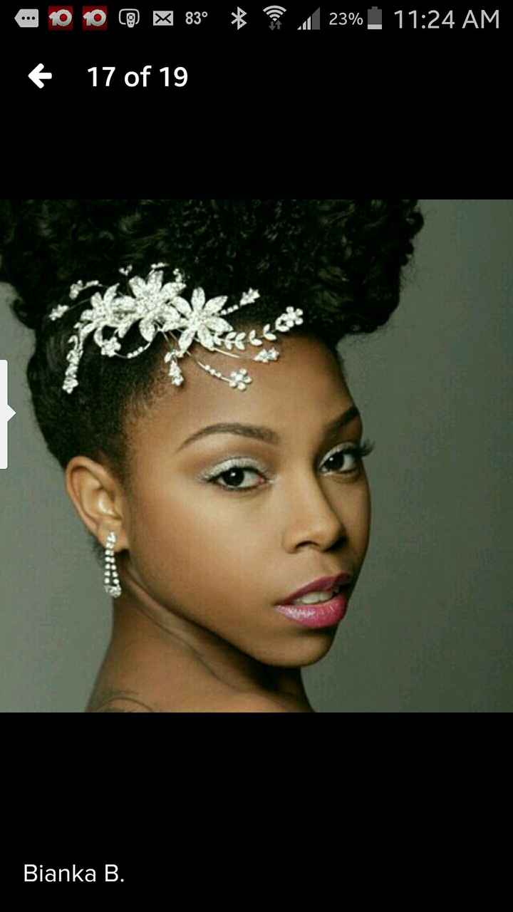 Natural Hair Brides