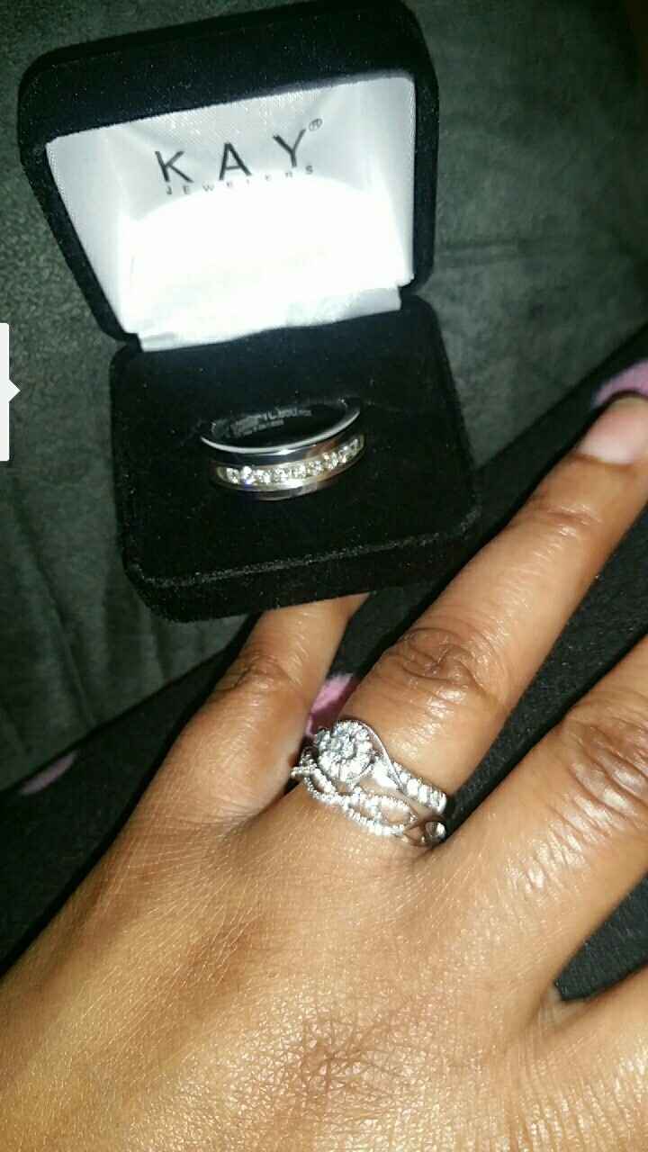 Just picked out my wedding band! Tax free!