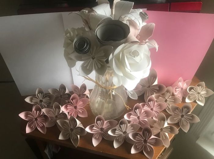 Origami flowers - 3