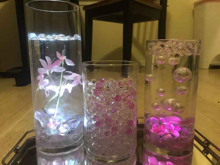 Centerpieces finished!! - 1