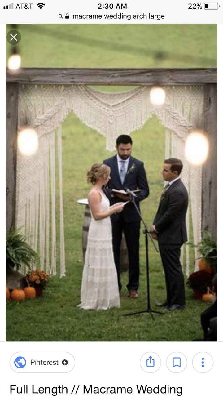 diy flower drape - 1