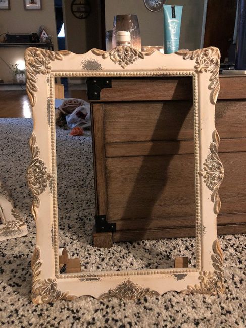 Michael's Frame with gold touches added