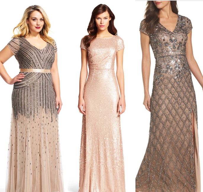 Mismatching bridesmaids - 1