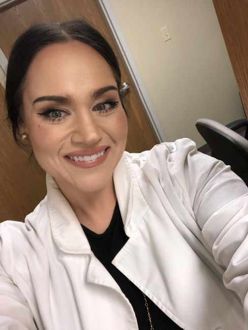 Third makeup trial (I like this one the best), minus the lips since I did this before work today 