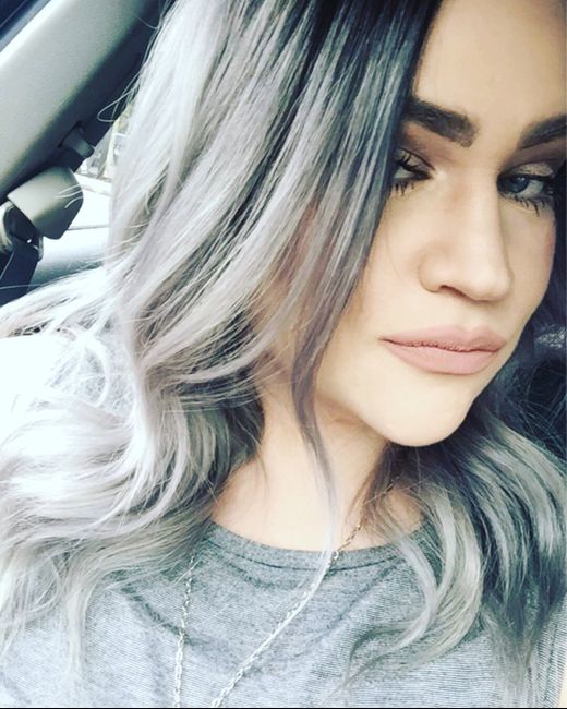 Blue Wedding Hair - 1
