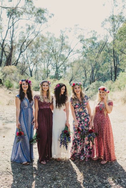 Floral bridesmaid dresses?? 🌺 4
