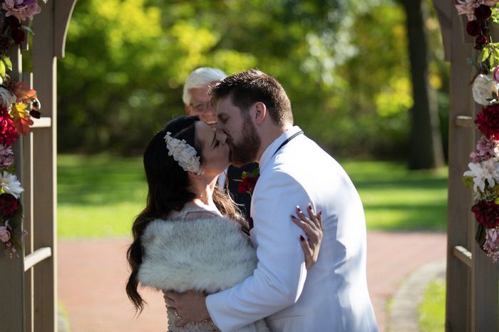 The kiss!