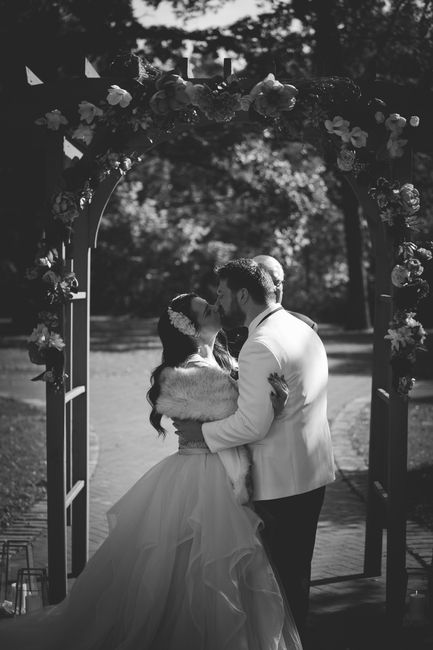 The kiss! 