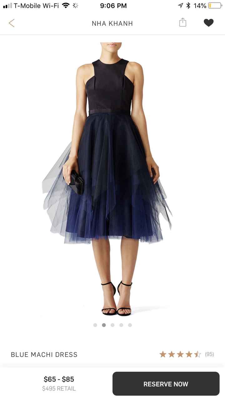 Rehearsal Dinner Attire - 1