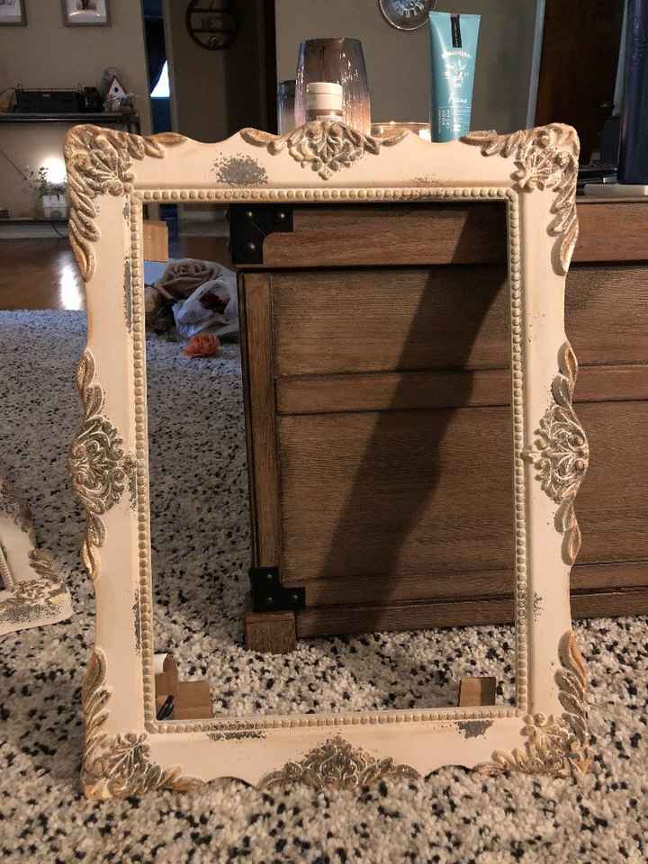 Michael's Frame with gold touches added