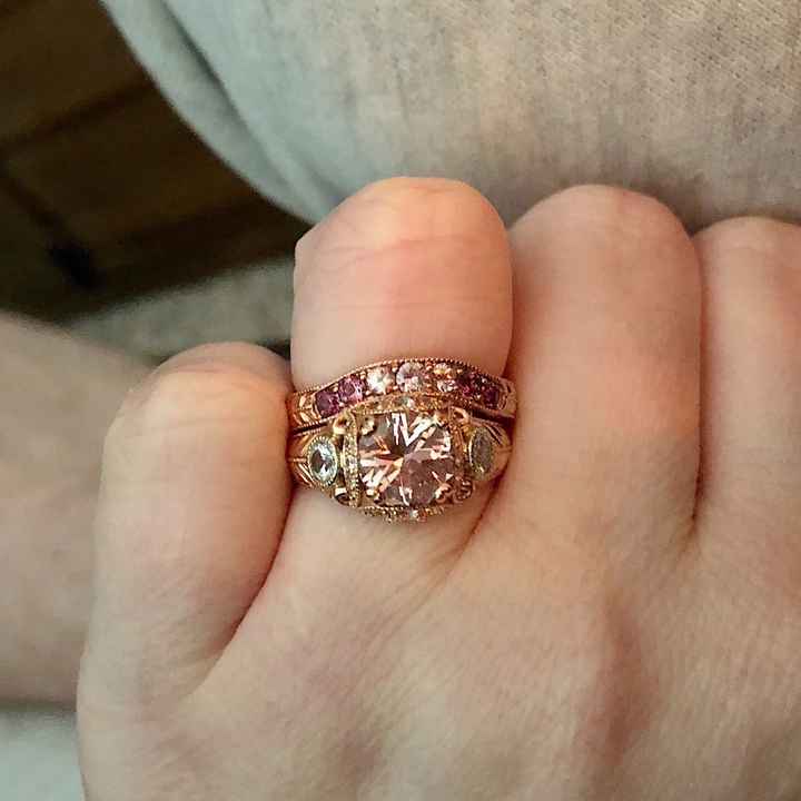 Who else has gemstones in their ring(s)?  Let's see them! - 1