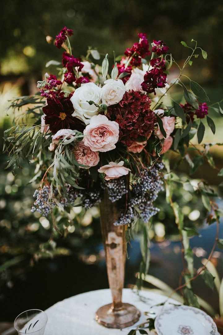 Dark moody flowers