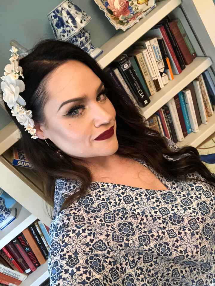 Blue Wedding Hair - 4