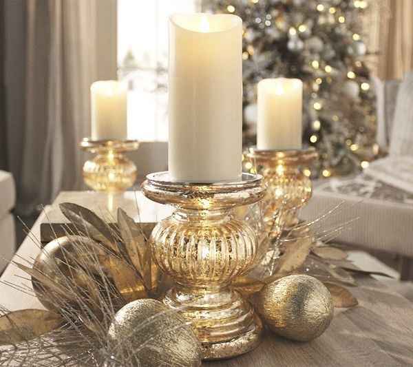 Mercury Glass Pedestals