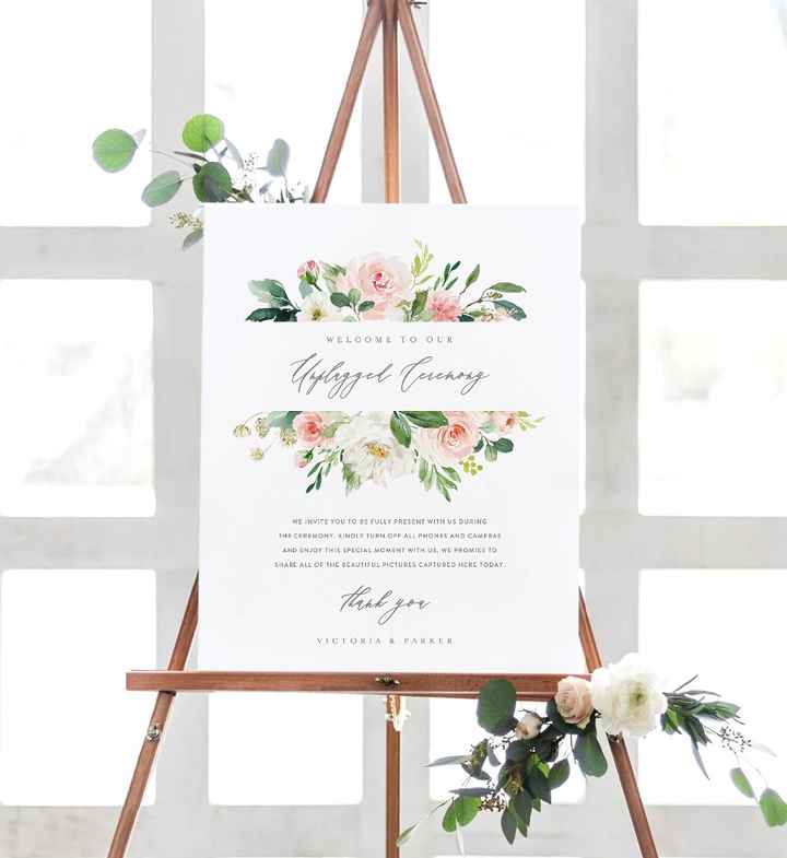 wedding sign