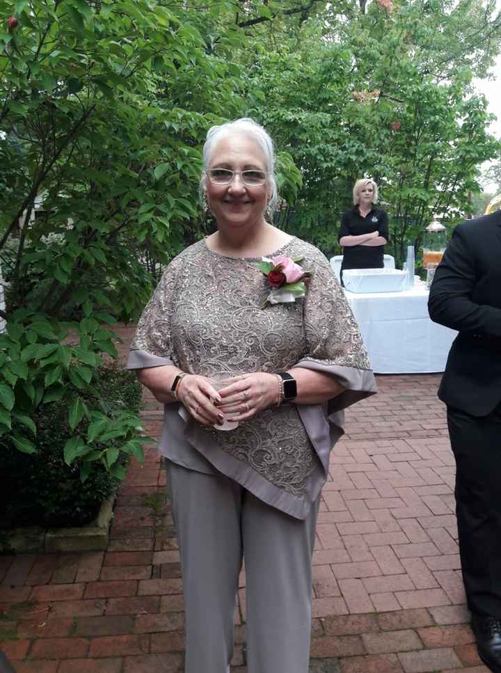 Where did your mom get her dress? - 1