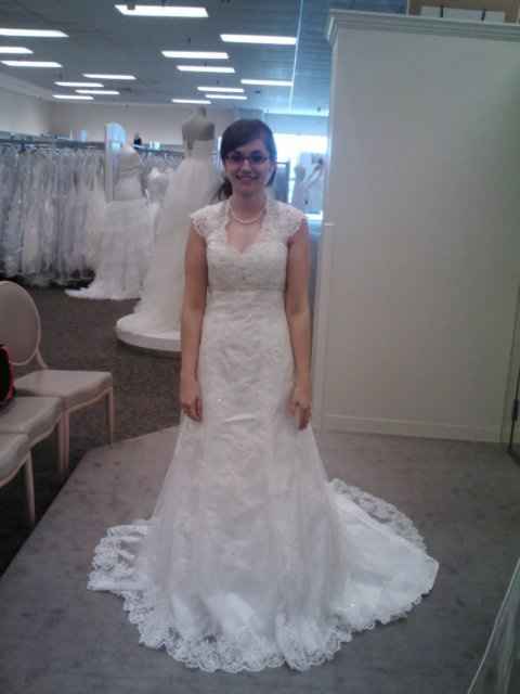 I said YES to the dress!!!!!!!!