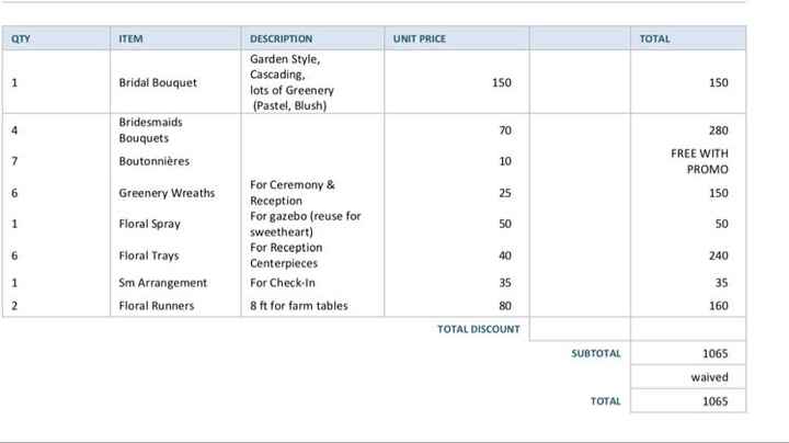 Floral arrangements pricing and examples...please help! - 4