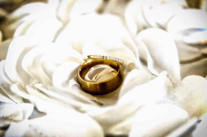 Wedding bands arrived! - 1