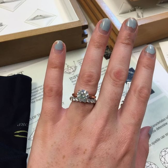 Calling all Rose Gold E-Ring Brides!